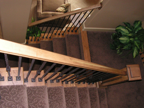 Iron Spindles Installation